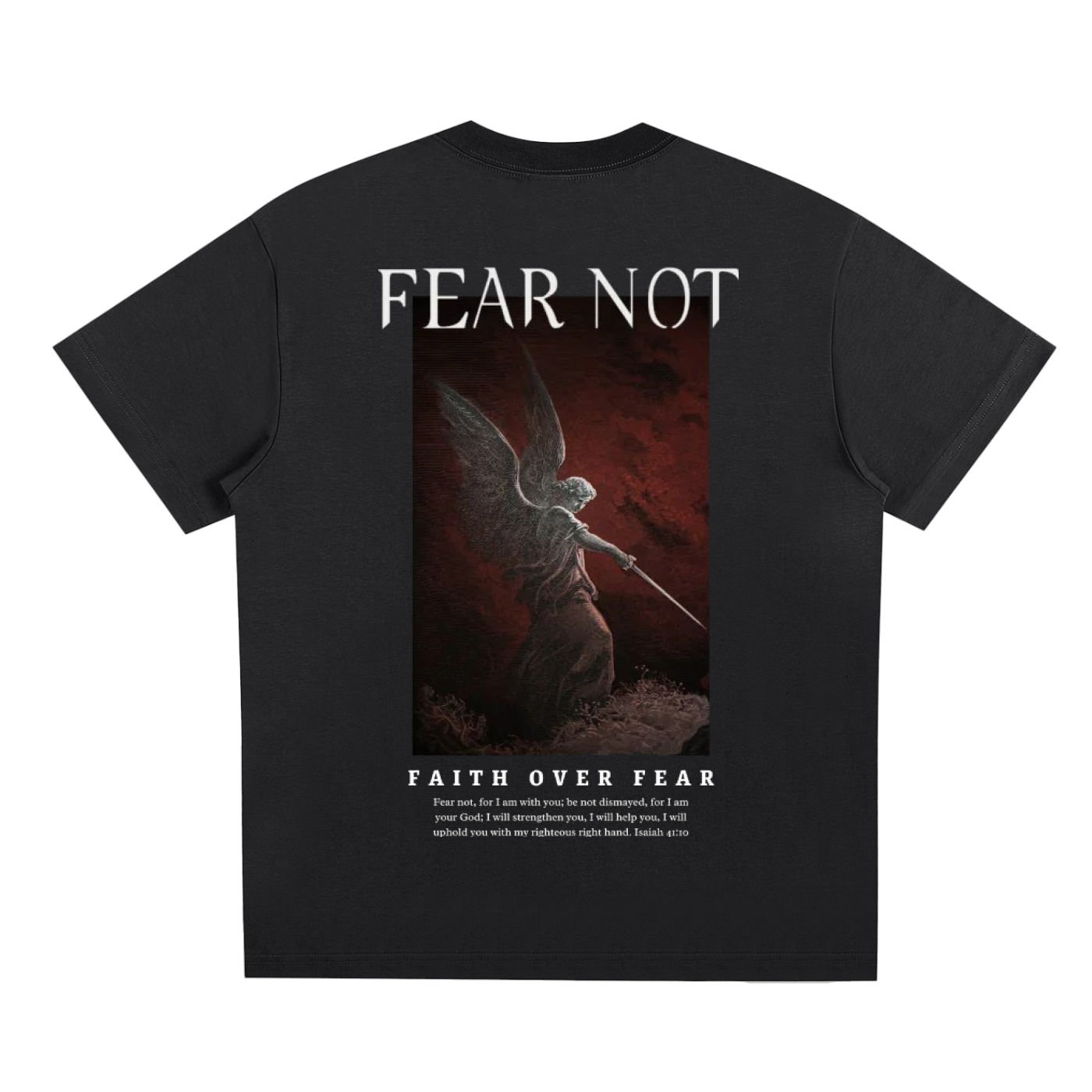 Faith Over Fear Shirt - Black