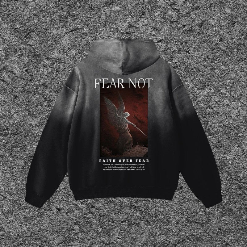 Faith Over Fear - Sunfade Hoodie