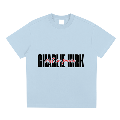 Charlie Kirk Rest In Peace Shirt (multiple colours)