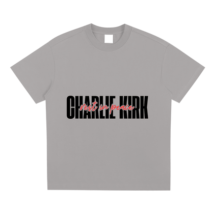 Charlie Kirk Rest In Peace Shirt (multiple colours)