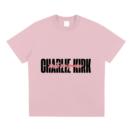 Charlie Kirk Rest In Peace Shirt (multiple colours)