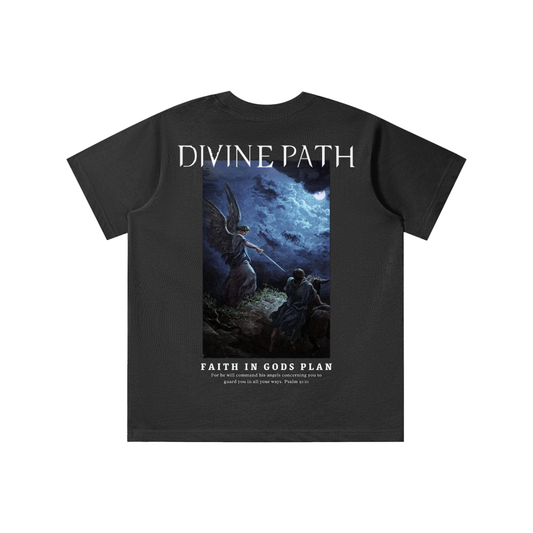 Divine Path Kids Shirt − Black