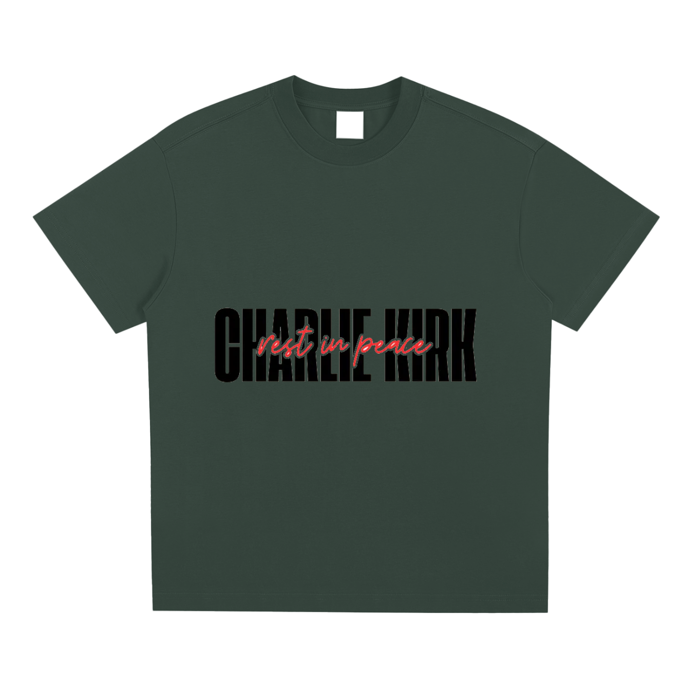 Charlie Kirk Rest In Peace Shirt (multiple colours)