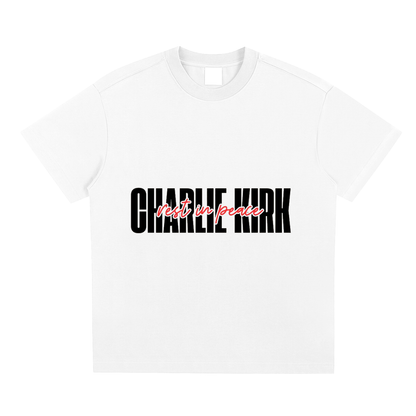 Charlie Kirk Rest In Peace Shirt (multiple colours)