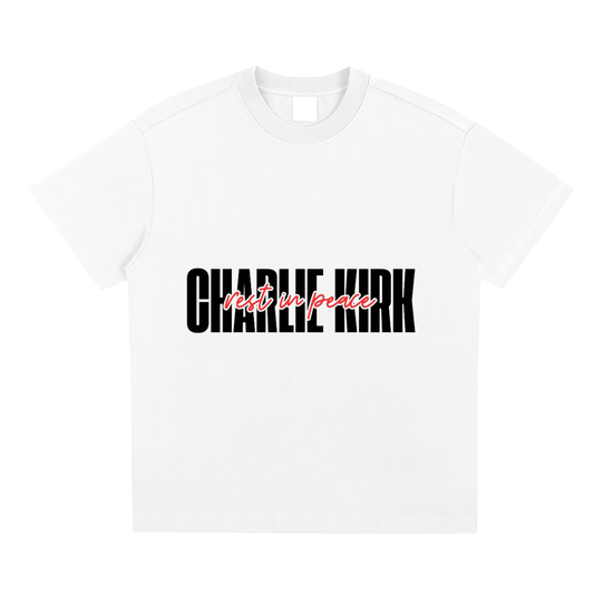 Charlie Kirk Rest In Peace Shirt (multiple colours)