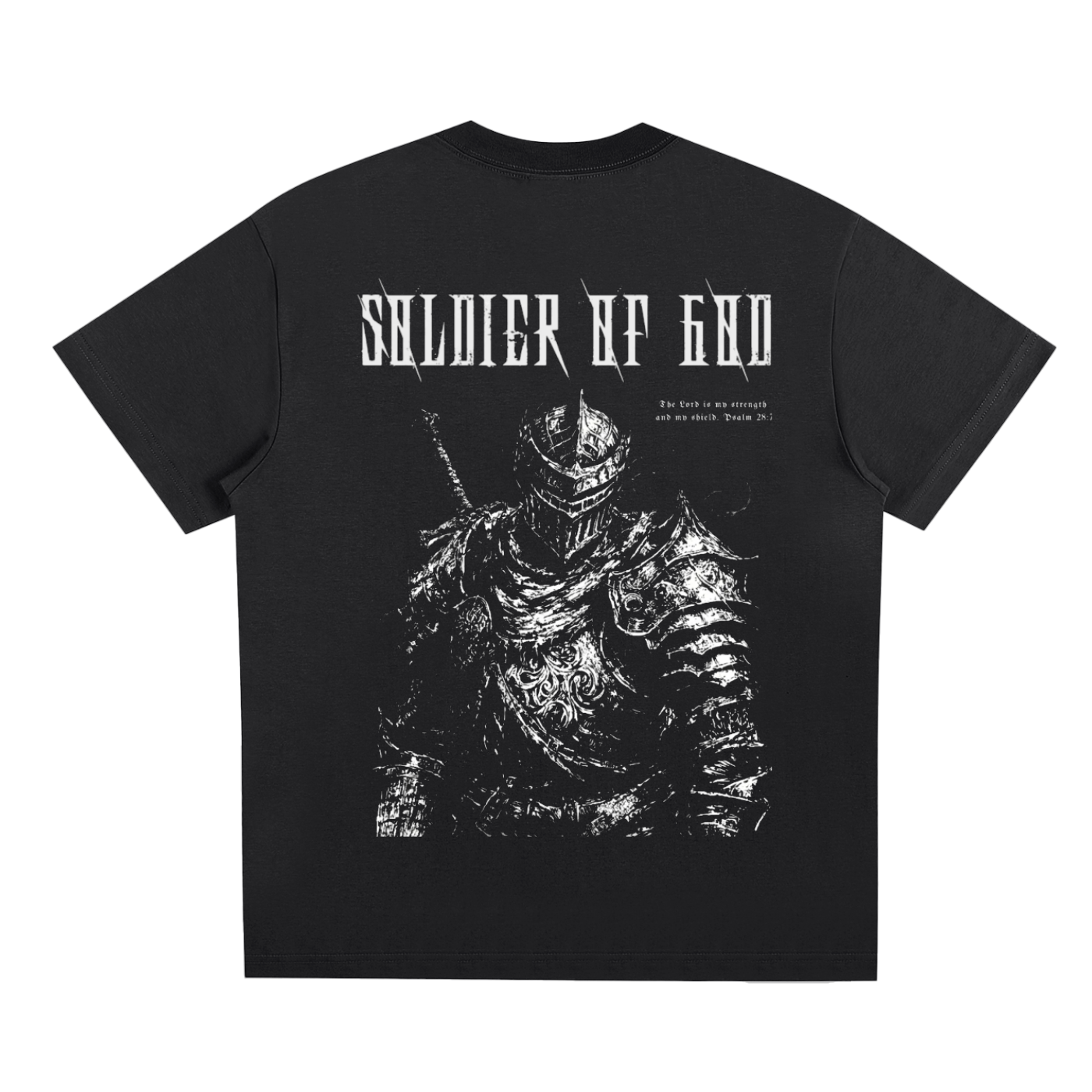 Solider Of God V1 Shirt - Black