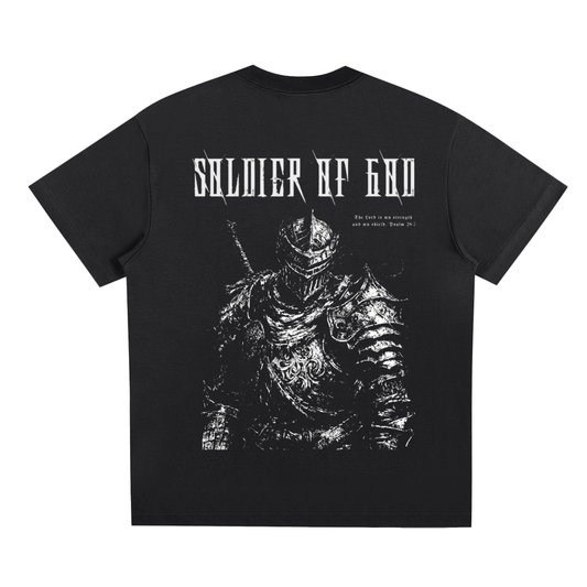 Solider Of God V1 Shirt - Black