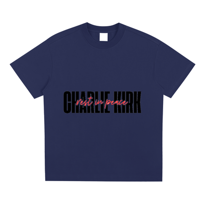 Charlie Kirk Rest In Peace Shirt (multiple colours)
