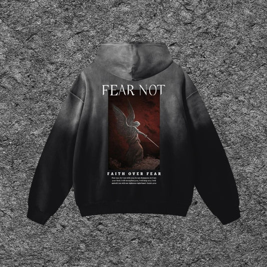 Faith Over Fear - Sunfade Hoodie