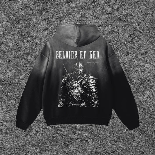 Solider Of God V1 - Sunfade Hoodie
